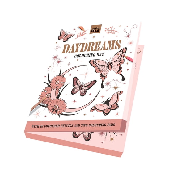 Daydreams Adult Colouring Set, (Paperback)