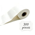 Dayedo gift sticker label roll, 2x2.8-inch matte white baking label ...