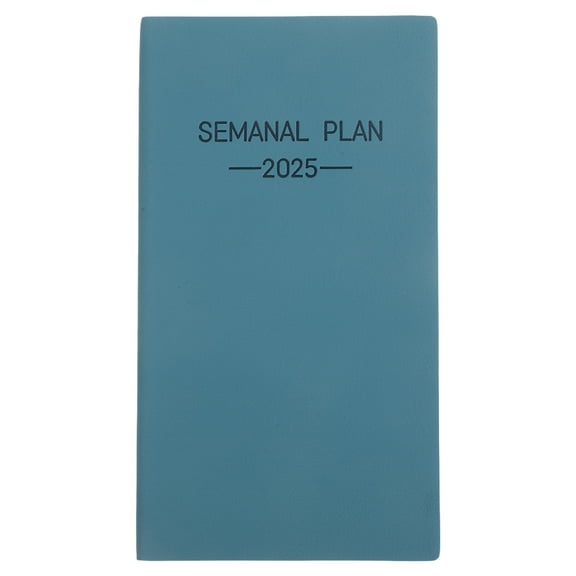 WEUVEB Spanish Weekly Planner Notebook with Smooth Writing Paper, Binding, and Professional Organizational Layout