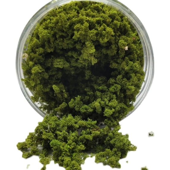 WEUVEB Realistic Green Model Static Grass Powder for DIY Train Diorama and Scenic Layouts