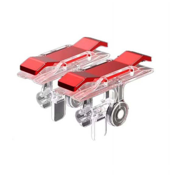 WEUVEB Mobile Gaming Triggers High Red ABS 1 Pair