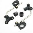thumbnail image 1 of Dayesque Universal Motorcycle Windscreen Mount Set, Windshield Bracket Support for Modified Motorcycles, 1 Pair, 1 of 8
