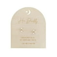 thumbnail image 1 of WEUVEB Memory Pregnancy Board Wooden Sign Beige 1 Set, 1 of 8