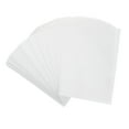 thumbnail image 1 of WEUVEB 100Pcs Self Adhesive Laminating Sheets Nonreflective Protective Film for Documents, 1 of 9
