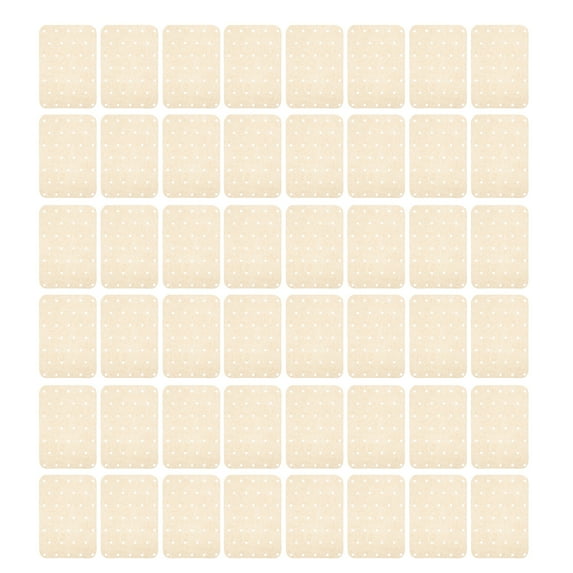 WEUVEB Nonstick Brown Parchment Sheets for Home Baking and Air Frying 100Pcs