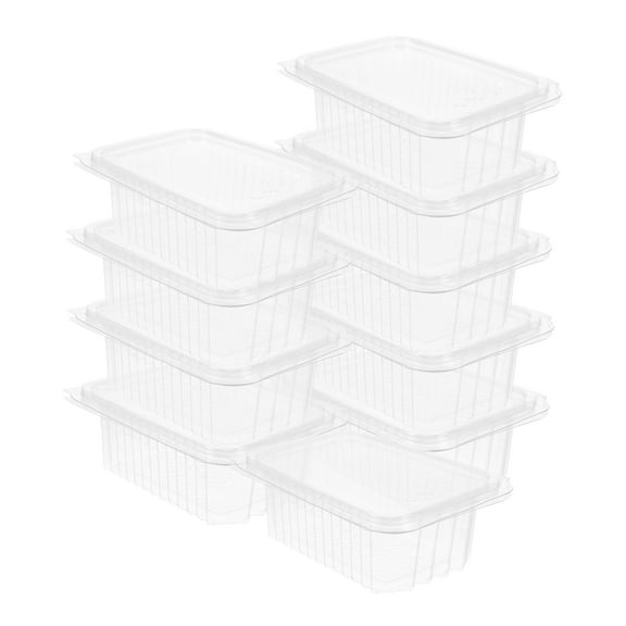 Dayesque 10pcs Clear Honeycomb Storage Box Clear Honeycomb Box With Lid Honey Accessory Honey Supply Honey Storage Accessory Honey Storage Supply