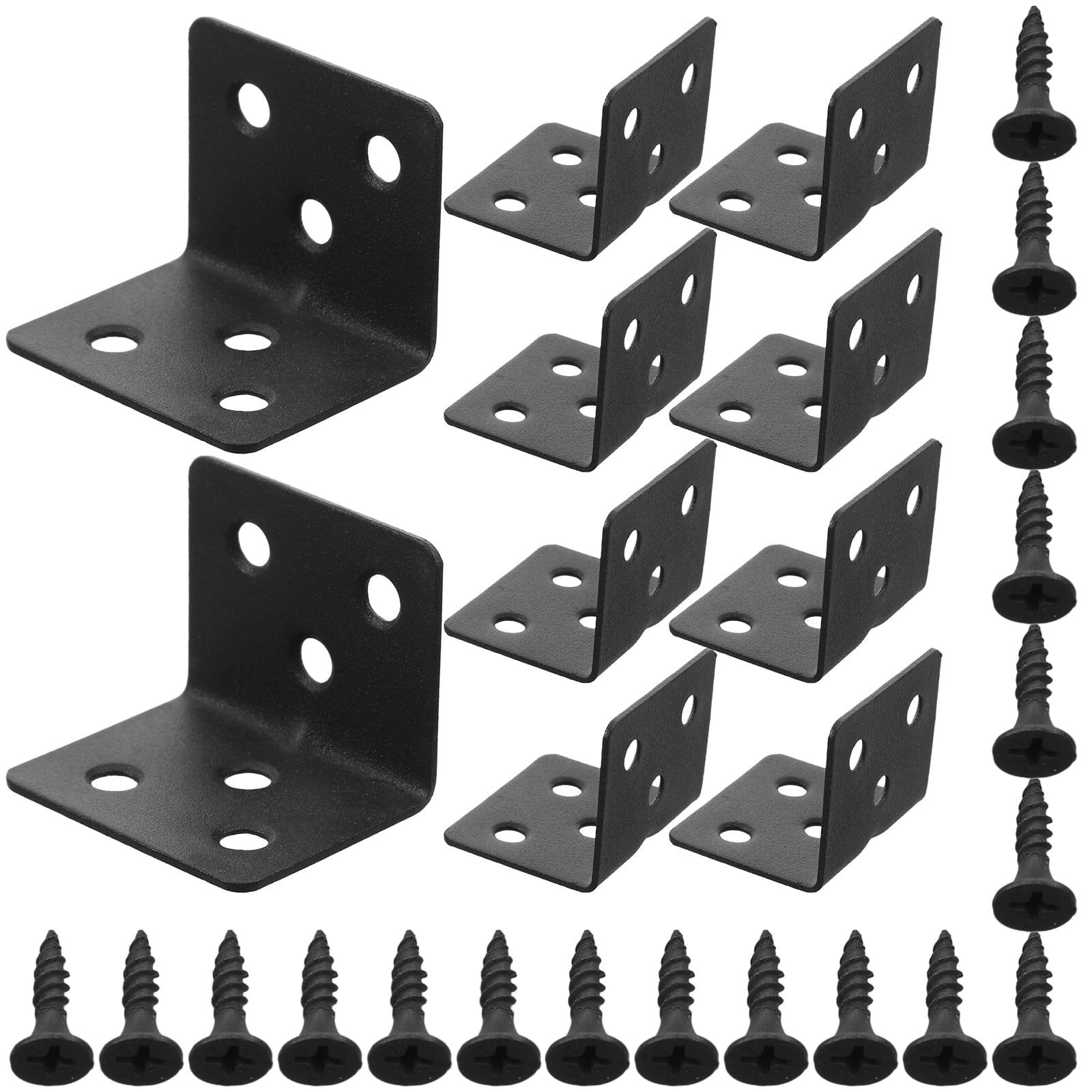 Dayesque 10pcs Heavy Duty Metal Corner With Screws L Shaped Angle ...