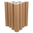 thumbnail image 1 of WEUVEB Khaki Kraft Cardboard Tubes for Shipping Durable and Secure 10Pcs, 1 of 7