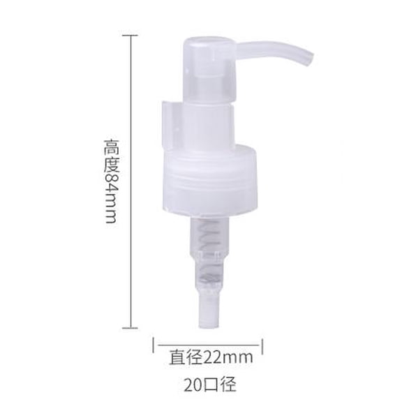 WEUVEB Clear PP Pump Replacement for Bottles and Dispensers, , Easy to Install and Use, Versatile for Home and Travel