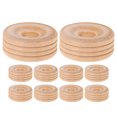 thumbnail image 1 of WEUVEB Model Car Wheels Wooden Wheel Beech Wood 10Pcs DIY Educational Play, 1 of 8