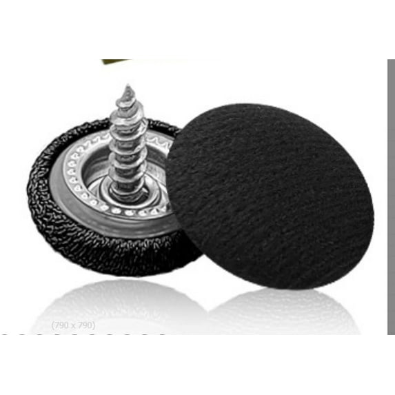 Dayesque 12 Sets Car Interior Ceiling Repair Pins Snap Rivets Car Roof Headliner Repair Button Pin Automotive Interior Parts Black