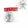 thumbnail image 1 of WEUVEB Silver Fabric Bows for Elegant Present Wrapping Wedding and Holiday Decor, 1 of 8