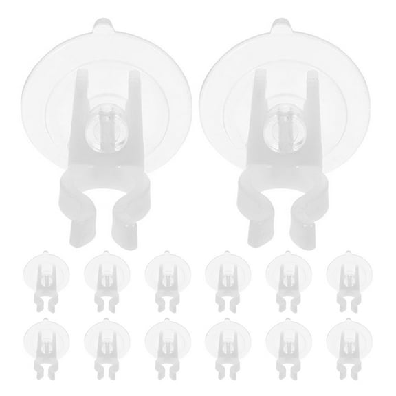 WEUVEB 16Pcs Decorative Candle Suction Clamps for Window Celebration Display