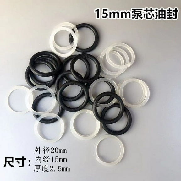 WEUVEB 20 Pcs Floor Jack Repair Replacement Seals Rubber for Mechanics Maintenance