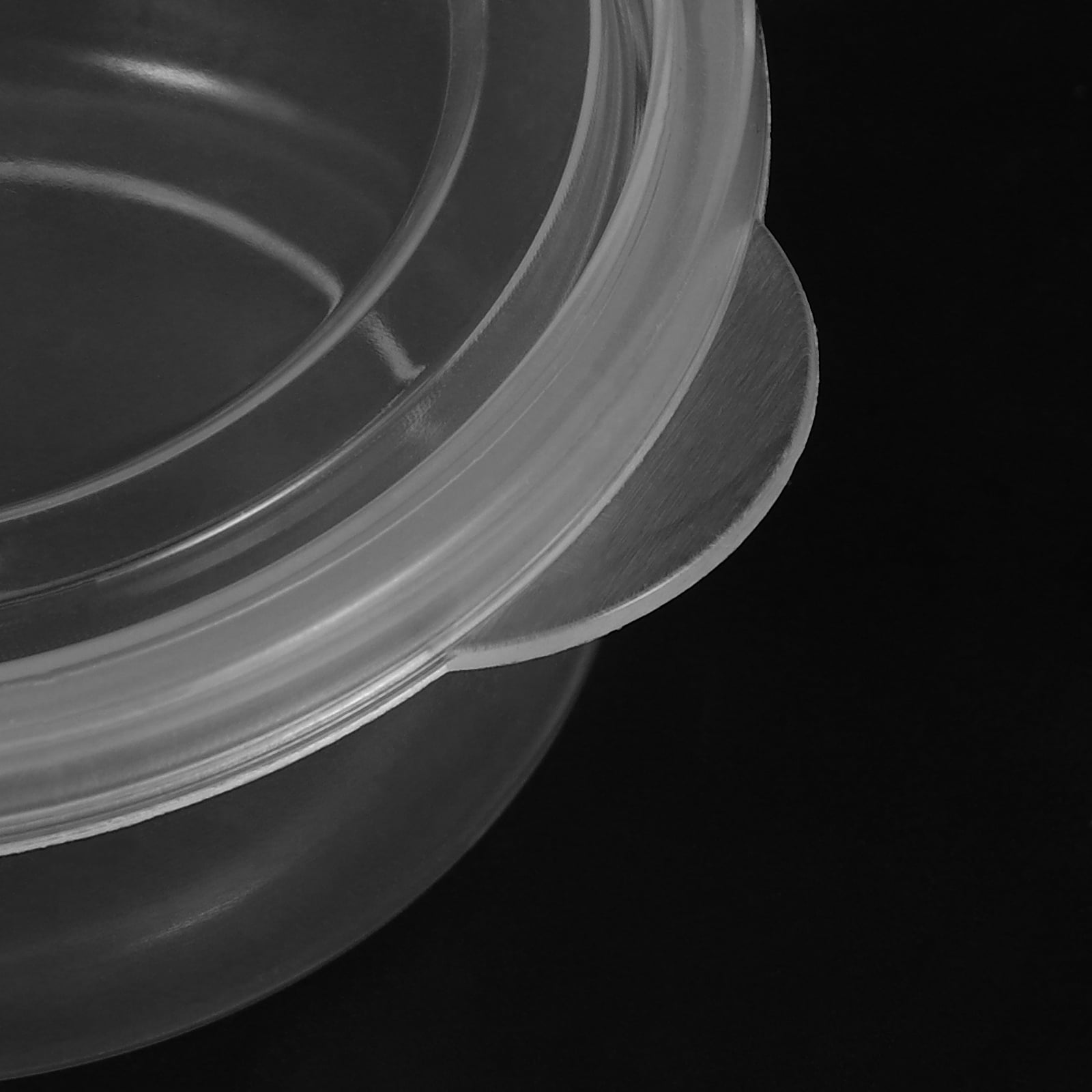 Dayesque 20pcs Mini Round Storage Containers Transparent Plastic Clay ...