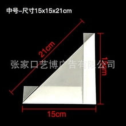 WEUVEB 20Pcs Transparent Specimen Triangle Paper Bags for Butterfly Storage and Sample Collection