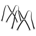 thumbnail image 1 of Dayesque Adjustable Cross Back Bra Straps, 2 Pieces, Nylon, Black, 1 of 8