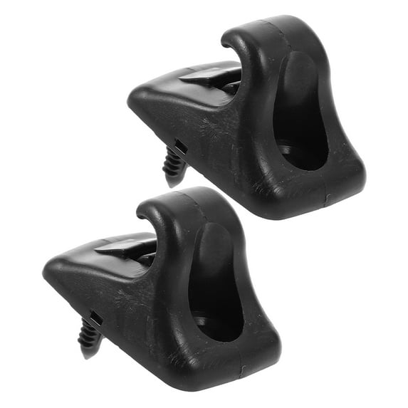 Dayesque 2pcs Car Interior Sun Visor Clips Sun Visor Repair Replacement Clips Visor Holder Bracket Hanger Automotive Accessories
