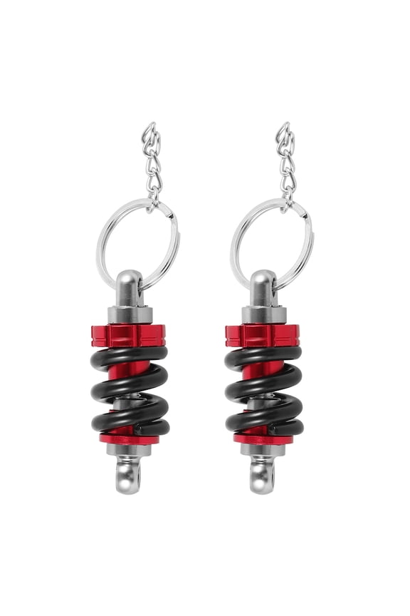Dayesque 2pcs Motorcycle Keychain Set Unique Design Key for Car and Motorbike Enthusiasts Perfect Gift for Men and Women