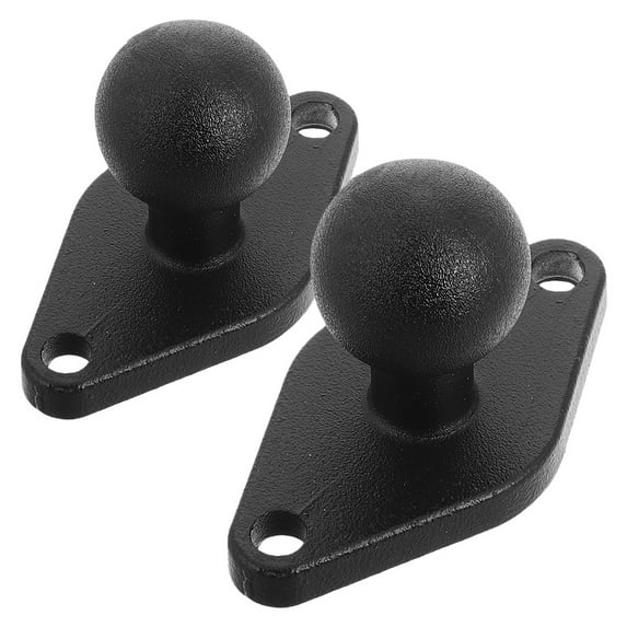 WEUVEB 2-Pack Motorcycle Phone Holder with Flexible Mirror Base for Quick and Easy Installation
