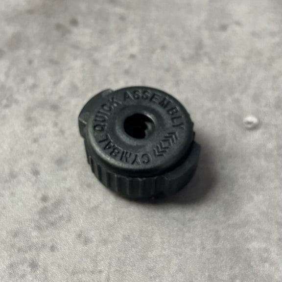 Dayesque 2pcs Quick Release Drum Cymbal Nuts Plastic Drum Cymbal Cymbal Quick Release Cap For Percussions Drum Kit Jazz Drum Parts Accessories