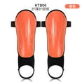 thumbnail image 1 of WEUVEB Eva Cushion Soccer Shin Guards Orange PP Lightweight Comfortable 2Pcs, 1 of 8