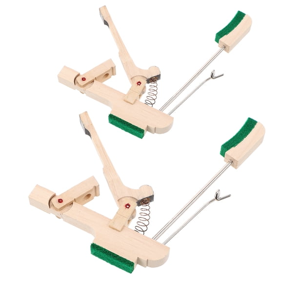 WEUVEB 2pcs Wooden Piano Keyboard Parts for Enhanced Playing Skills, Multi-Pianist Accessories for Beginners and Professionals