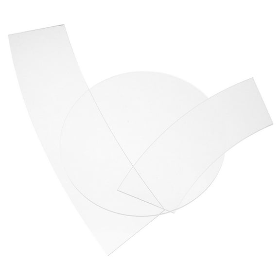 Dayesque 3pcs Quilting Bucket Hat Template Set Acrylic Patchwork Templates Sewing Measuring Tools Acrylic Quilting Stencil for Precise Patchwork Quilting Crafting