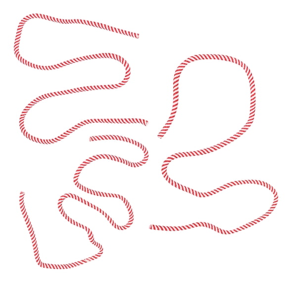 WEUVEB Flat Design Rope Set of 3 for Party Tricks, Shows, , and Fun Entertainment Activities