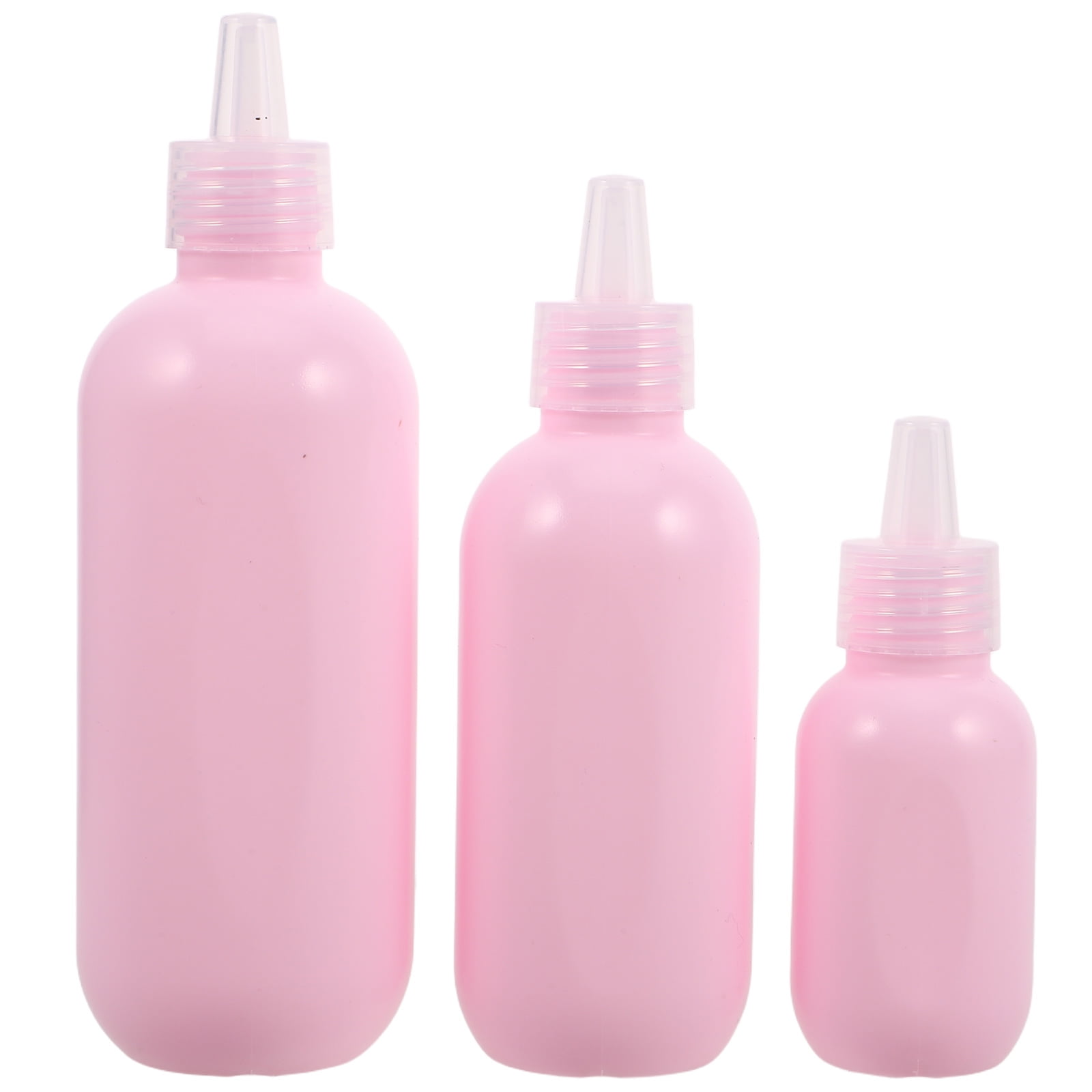 WEUVEB 3-Pack Travel Size Reusable Plastic Liquid Containers for Women ...