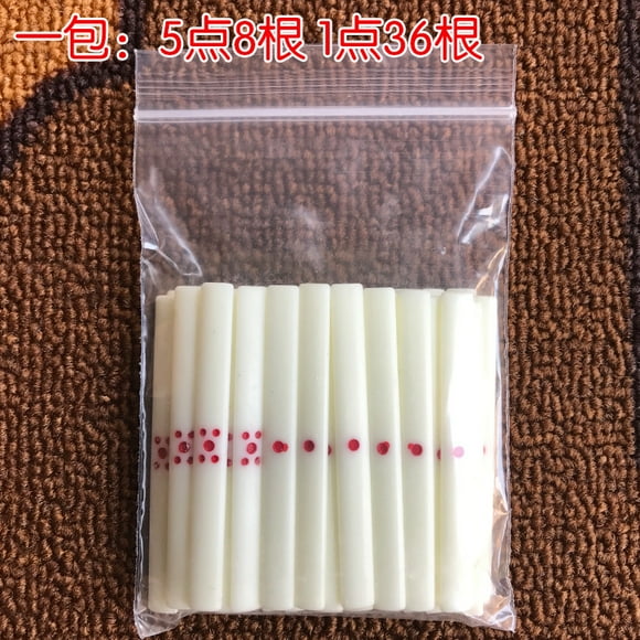 Dayesque 44PCS Mahjong Betting Tools for Chinese Mahjong Games Portable Counting Sticks for game