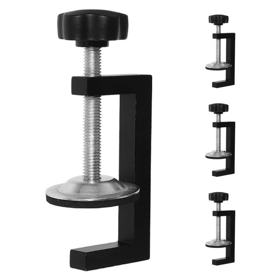 Dayesque 4-Pack Heavy Duty G Clamps for Woodworking, Adjustable Furniture Clamping Tools for Projects, Strong Grip on Wood, Plastic & Metal