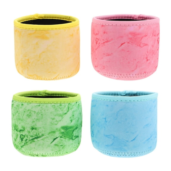 WEUVEB Ice Cream Insulator Sleeve Neoprene Assorted Colors for Storage