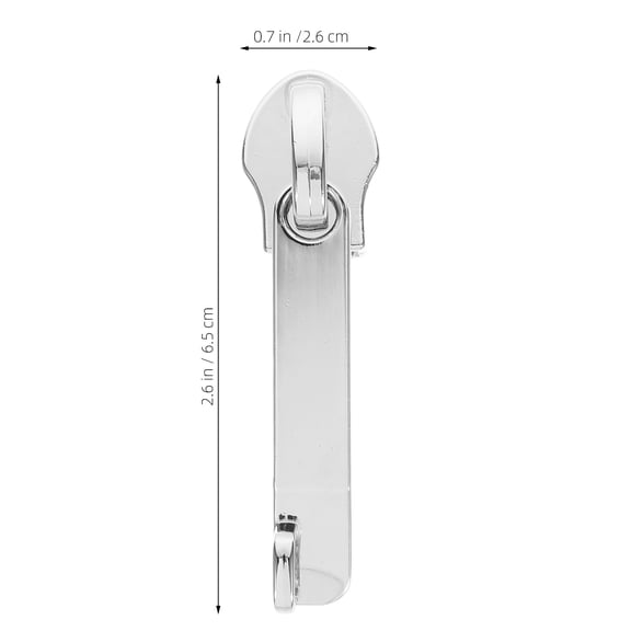 4-Pack Metal Zipper Pull Replacement Kit for Suitcases with Combination Locks, Universal Repair Pulls for Luggage