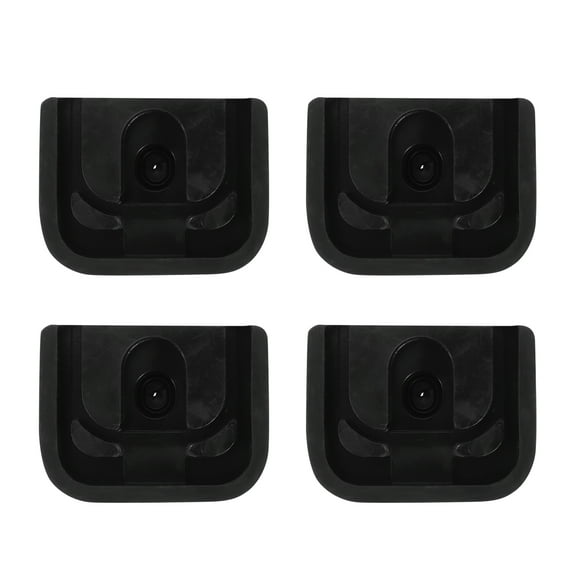 WEUVEB 4Pcs Elevated Design Rubber Shockproof Pads for Air Conditioner Outdoor Use