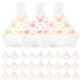 thumbnail image 1 of WEUVEB Triangle Onigiri Wrappers Multi-Color PP Easy Wrapping Sheets for Sushi Rice 50 Pieces, 1 of 9