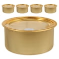 thumbnail image 1 of WEUVEB 5pcs Airtight Metal Cans With Lids Aluminum Container For Office Use And Travel, 1 of 8