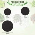 thumbnail image 1 of Dayesque 6pcs Double-Sided Felt Mats: Absorbent Round Mats for Plant Protectors - Felt Planter Liners for Flowerpot Mutisize, 1 of 8