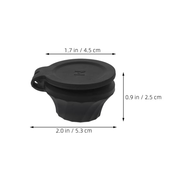 Dayesque 6-Pack Replacement Caps for Shampoo and Lotion Bottles, Bottle Caps for Easy Dispensing and Refilling