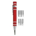 thumbnail image 1 of WEUVEB 8-in-1 Aluminum Alloy Screwdriver Pen for Home Repairs, Electronics, and Precision Tools, 1 of 9