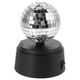 thumbnail image 1 of Battery-Powered Rotating Disco Ball Light Mini Mirror Ball for Ktv Bar and Home Disco Party Decorations,Mirror Reflection, 1 of 9