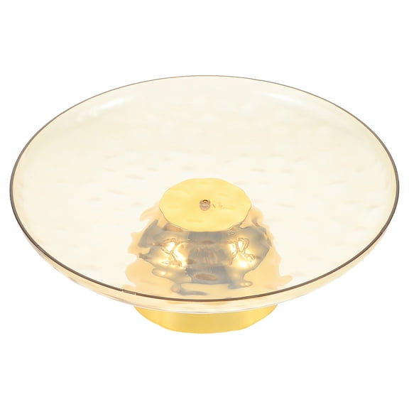 Dayesque Cake Stand Round Serving Tray Dessert Serving Platter Footed Fruit Platter For Cupcakes Cookies Party Serving Tray Wedding Decor