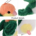 thumbnail image 1 of WEUVEB Soft Plush Parrot Bird Keychain, Cute Hanging Ornament for Car Keys, Decorative Accessory, 1 Piece, 1 of 8