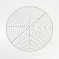 thumbnail image 1 of WEUVEB Clear Acrylic Centering Ruler for Precise Sewing, Quilting, Crafting, and Measurement Accuracy, 1 of 8