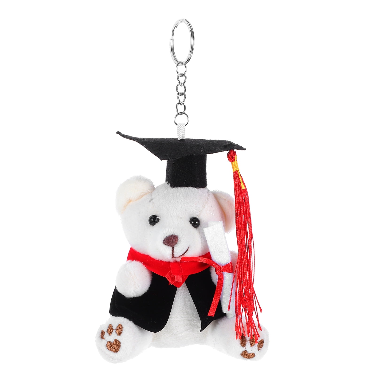 Dayesque Cute Bear Graduation Keychain Plush Doctor Bear for Grad ...