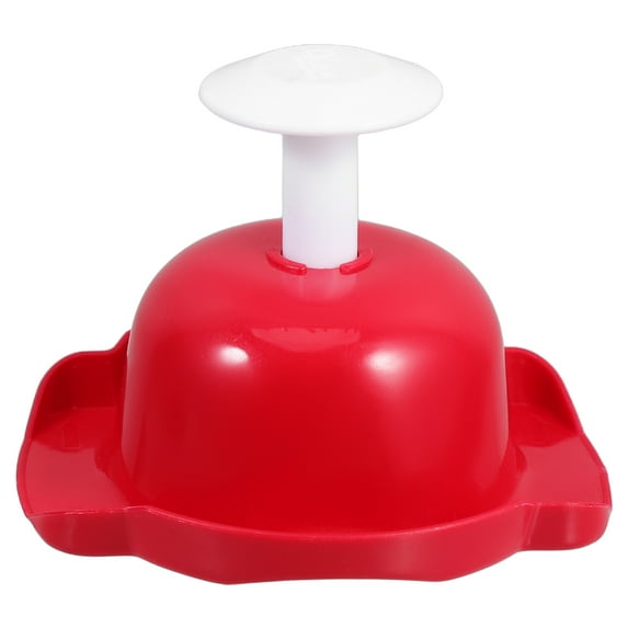 WEUVEB Red Kitchen Finger Guard for Cutting Vegetables Mandoline Slicer Safety Holder