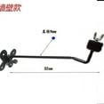 thumbnail image 1 of WEUVEB Black Metal Cymbal Display Stand, and Sturdy for Garage, Studio, or Music Room Use, 1 of 8