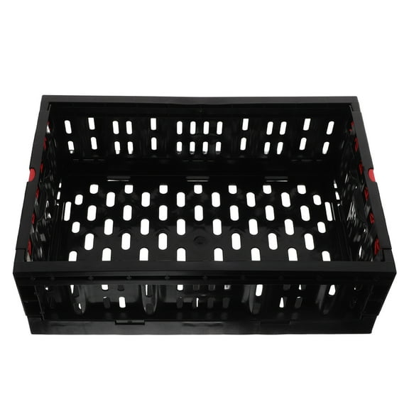 Dayesque Foldable Plastic Storage Crate For Fruits Vegetables Collapsible Stackable Wall Baskets Box For Transport