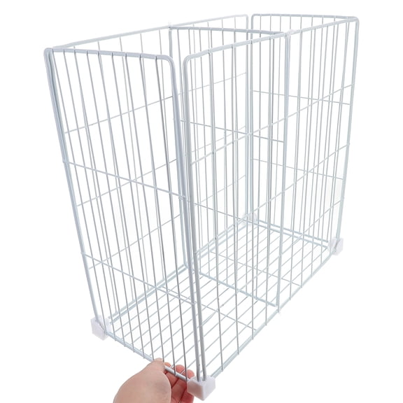 Dayesque White Freezer Storage Bins for Chest & Upright Freezers, Refrigerator Organizers, Meat and Fruit Storage Containers