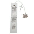 thumbnail image 1 of WEUVEB Stainless Steel Graduation Bookmark with Elegant Cross Design, Perfect Gift for Graduates and Stylish Readers, 1 of 8